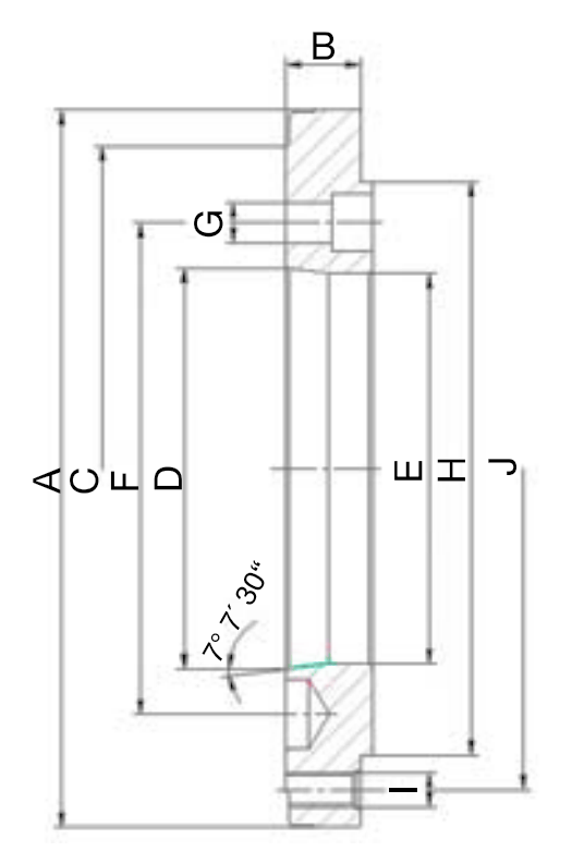 RÖHM 29129 tubo di prolunga vlh DIN 2187 MK 3
